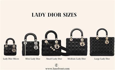 lady dior medium size